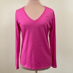 Nike DRI-fit Long Sleeve Activewear Top